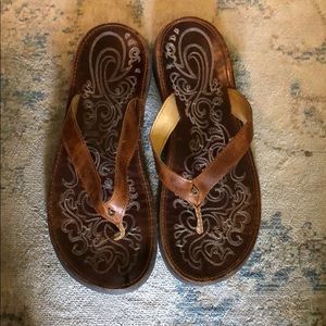 Olukai flip flops